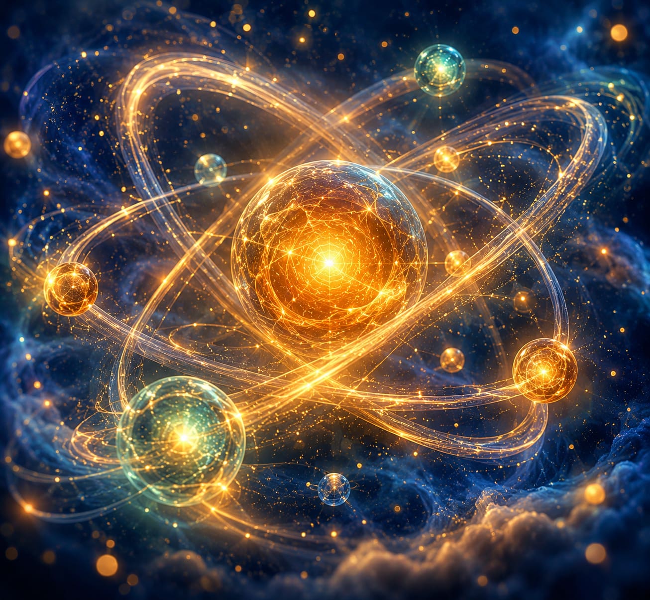 A single atom glowing in the dark